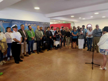 Emotiva ceremonia marca el inicio de semana en la Bahía de Coquimbo, nuevo sitio RHRAP en Chile